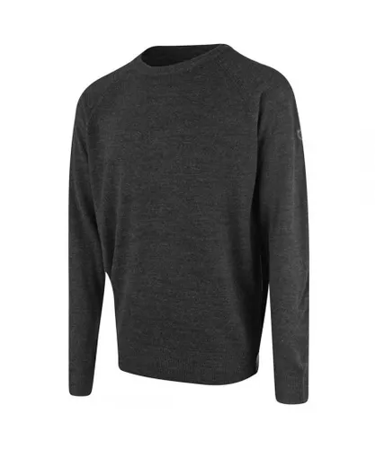 Island Green Raglan Mens Dark Charcoal Golf Sweater - Dark Grey