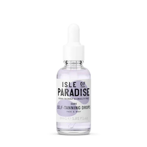 Isle of Paradise Self Tanning Face Drops Dark (30 ml) Add