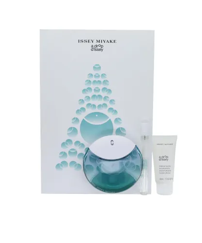 Issey Miyake Womens A Drop D'issey Fraiche 90ml EDP, 50ml Hand Lotion and 10ml - One Size