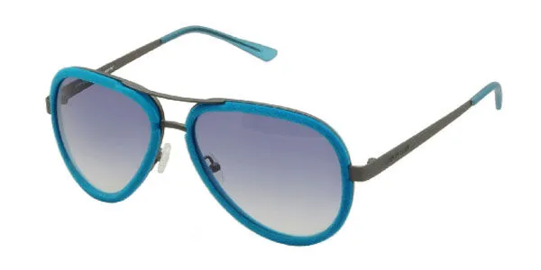 Italia Independent II 000BV 027.000 Men's Sunglasses Blue Size 57