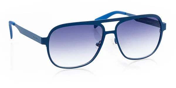 Italia Independent II 0028 022.000 Men's Sunglasses Blue Size 57