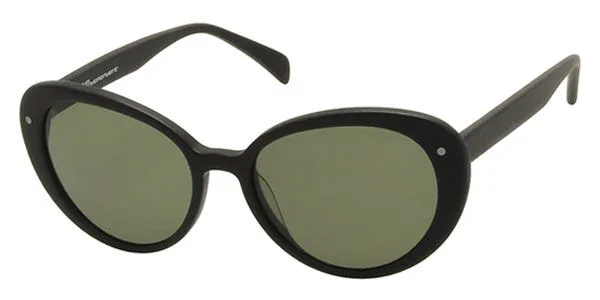 Italia Independent II 0046 009.000 Women's Sunglasses Black Size 54