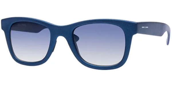 Italia Independent II 0090TT 022.000 Men's Sunglasses Blue Size 50