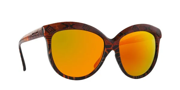 Italia Independent II 0092INX 044.000 Women's Sunglasses Brown Size 58