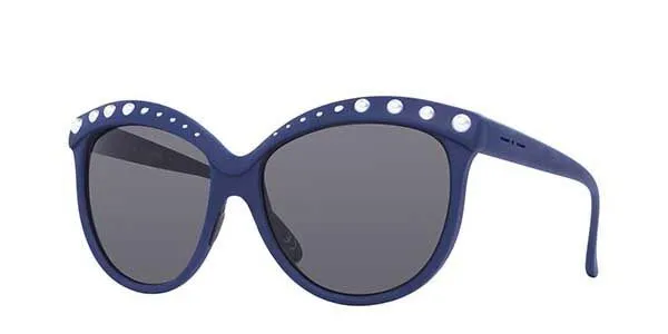 Italia Independent II 0092P 021.000 Women's Sunglasses Blue Size 58