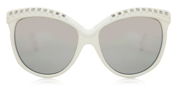 Italia Independent II 0092R 001.075 Women's Sunglasses White Size 58