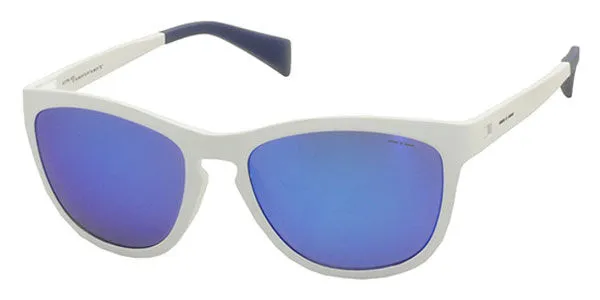 Italia Independent II 0111 001.000 Men's Sunglasses White Size 53