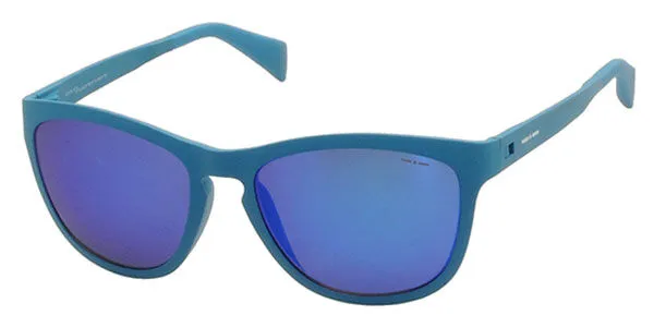 Italia Independent II 0111 027.000 Men's Sunglasses Blue Size 53