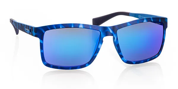 Italia Independent II 0113 023.000 Men's Sunglasses Blue Size 57