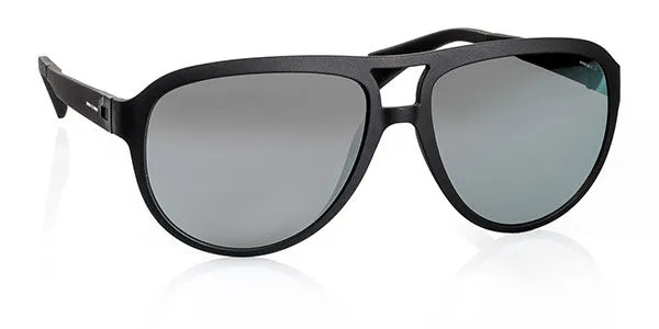 Italia Independent II 0117 009.000 Men's Sunglasses Black Size 57