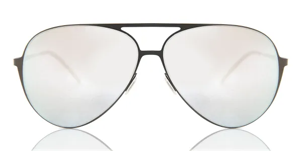 Italia Independent II 0200 078.000 Men's Sunglasses Silver Size 59