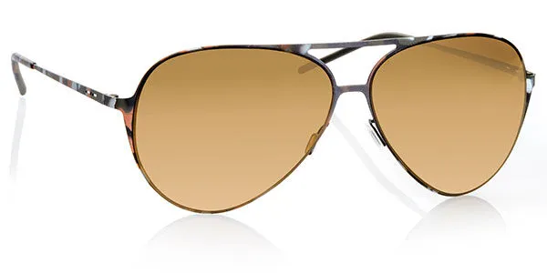 Italia Independent II 0200 093.000 Men's Sunglasses Tortoiseshell Size 59