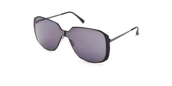 Italia Independent II 0214 009.000 Men's Sunglasses Black Size 53