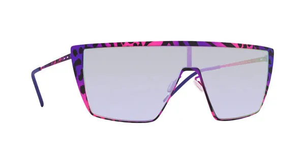 Italia Independent II 0215 ZEB.013 Men's Sunglasses Purple Size Standard