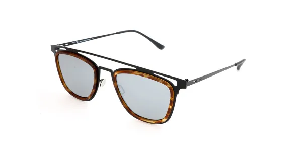 Italia Independent II 0250 THIN METAL 009.000 Women's Sunglasses Tortoiseshell Size 48