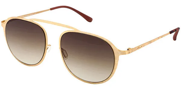 Italia Independent II 0251 120.SME Men's Sunglasses Gold Size 53