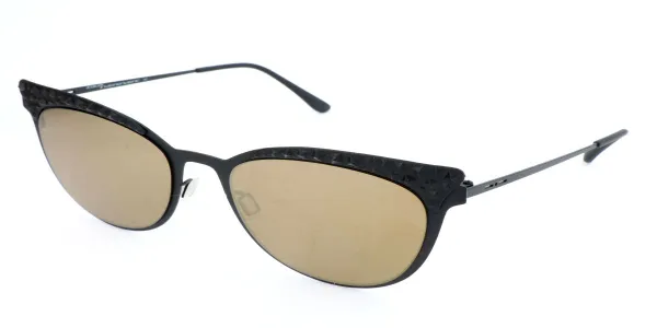 Italia Independent II 0257 009.000 Women's Sunglasses Black Size 54