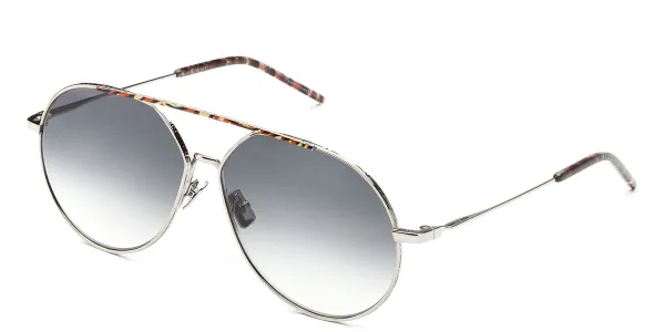 Italia Independent II 0312 075.149 Men's Sunglasses Silver Size 60