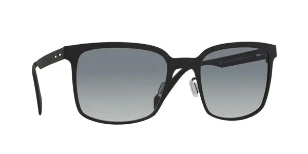 Italia Independent II 0500 009.000 Men's Sunglasses Black Size 55