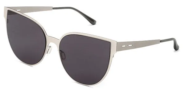 Italia Independent II 0511 075.000 Women's Sunglasses Silver Size 58