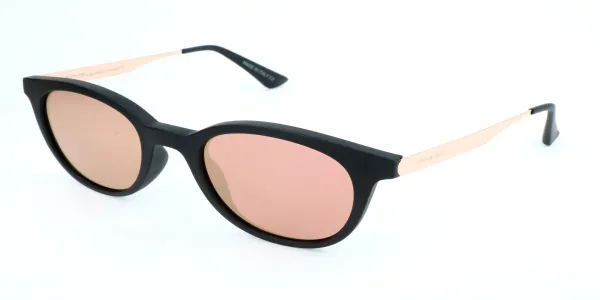 Italia Independent II 0811 009.000 Women's Sunglasses Black Size 49