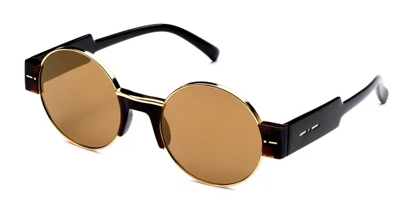 Italia Independent II 0815 044.041 Men's Sunglasses Gold Size 52