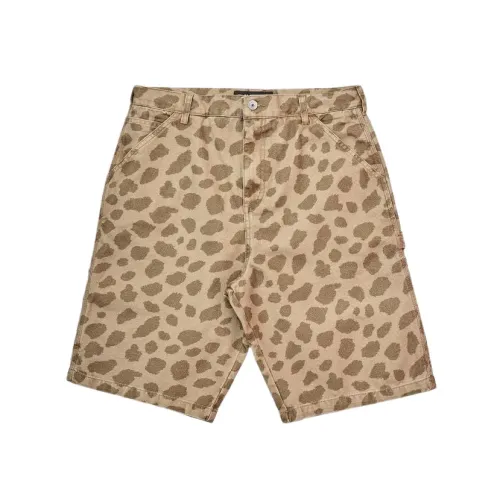 Iuter , Casual Shorts ,Brown male, Sizes: