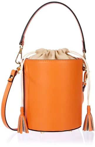IZIA Women's Leather Bucket Bag