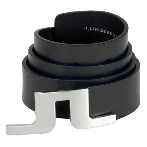 J Lindeberg Bridger JL Leather Belt