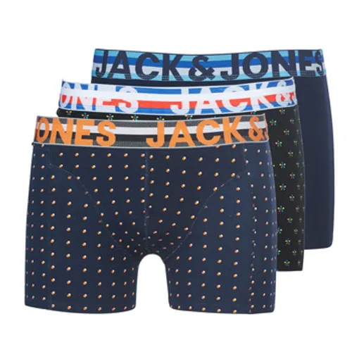 Jack & Jones  JACHENRIK X 3  men's Boxer shorts in Blue