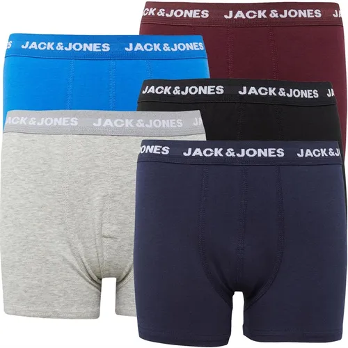 JACK AND JONES Boys Base Five Pack Boxers Multi