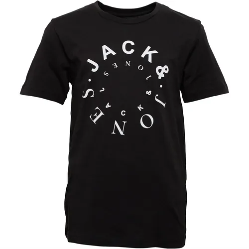 JACK AND JONES Boys Neto T-Shirt Black