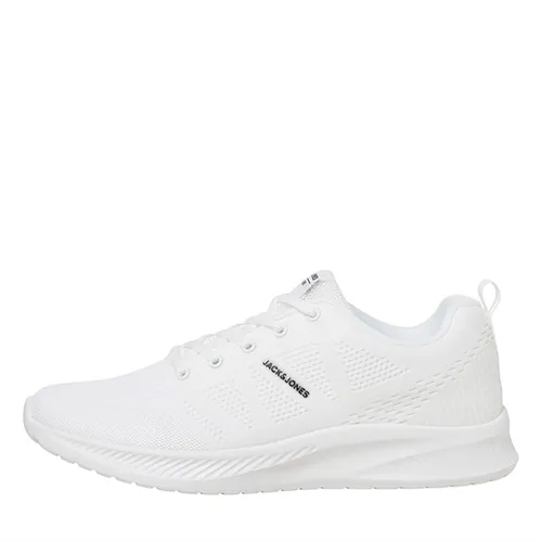 JACK AND JONES Mens Croxley Trainers White