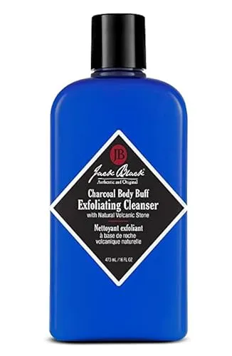 JACK BLACK - Charcoal Body Buff Exfoliating Cleanser For