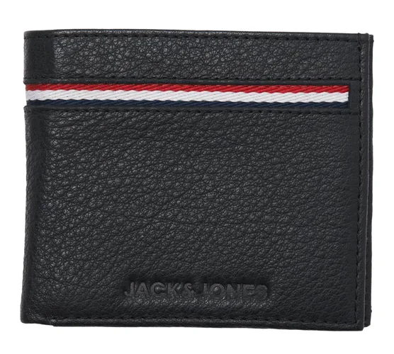 Jack & Jones Black / Black Silas Leather Wallet