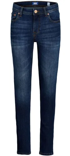 Jack & Jones Blue / Blue Denim Junior Dan Original Am 226 Skinny Fit Jeans