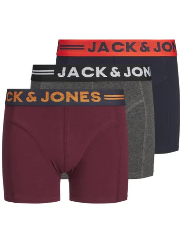 Jack & Jones Boy's Jaclichfield Trunks 3 Pack Noos Jr Boxer