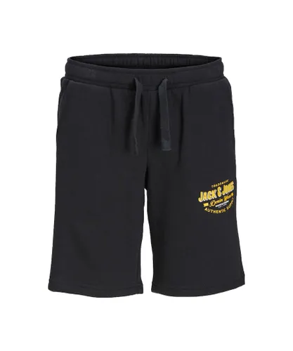 Jack & Jones Boys Sweat Shorts - Black