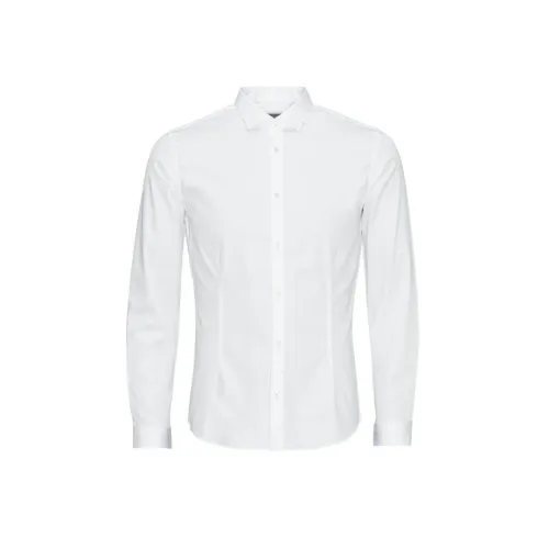Jack & Jones , Jjprparma Long Sleeve Shirt ,White male, Sizes: