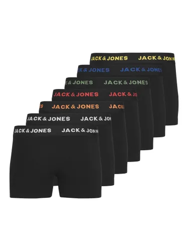 JACK&JONES JUNIOR Boys' Jacbasic Trunks 7 Pack Noos Jnr