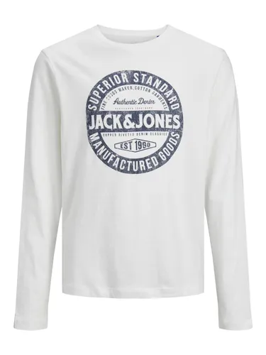 Jack & Jones Junior Boy's Jjejeans Tee Ls O-Neck 23/24 Noos
