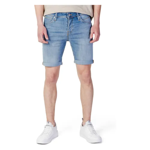 Jack & Jones , Mens Bermuda Shorts ,Blue male, Sizes: