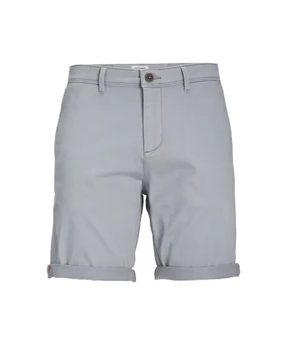 Jack & Jones Mens Chino Shorts - Grey