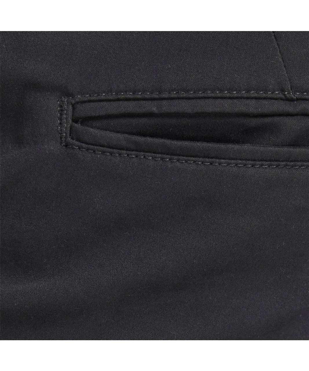Jack & Jones Mens chino trousers - Black Cotton