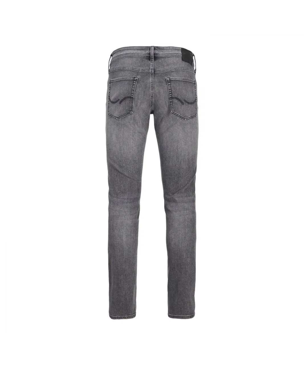 Jack & Jones Mens Jeans 349 Glenn Original Slim Fit and Low Rise Denim for Men - Black Cotton