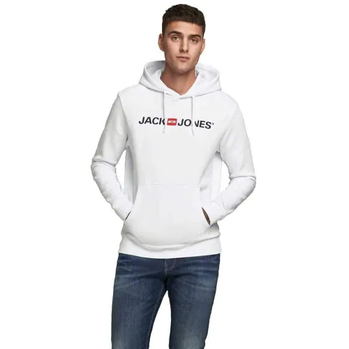 JACK & JONES Men's Jjecorp Logo Sweat Hood Noos 12137054