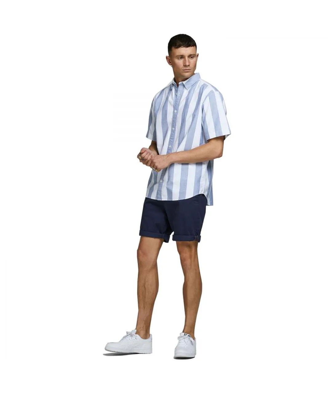 Jack & Jones Mens shorts - Navy Cotton