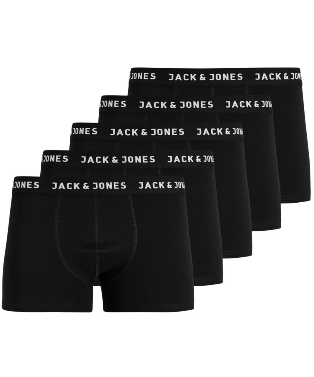 Jack & Jones Mens underpants - Black Cotton