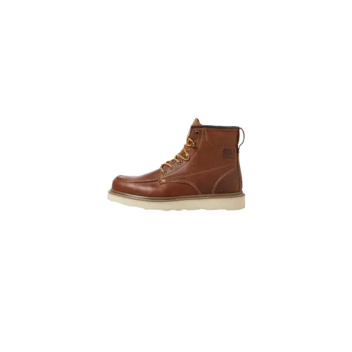 Jack & Jones , Moc Leather Boot ,Brown male, Sizes: