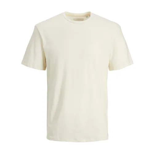 Jack & Jones , T-Shirts ,Beige male, Sizes: